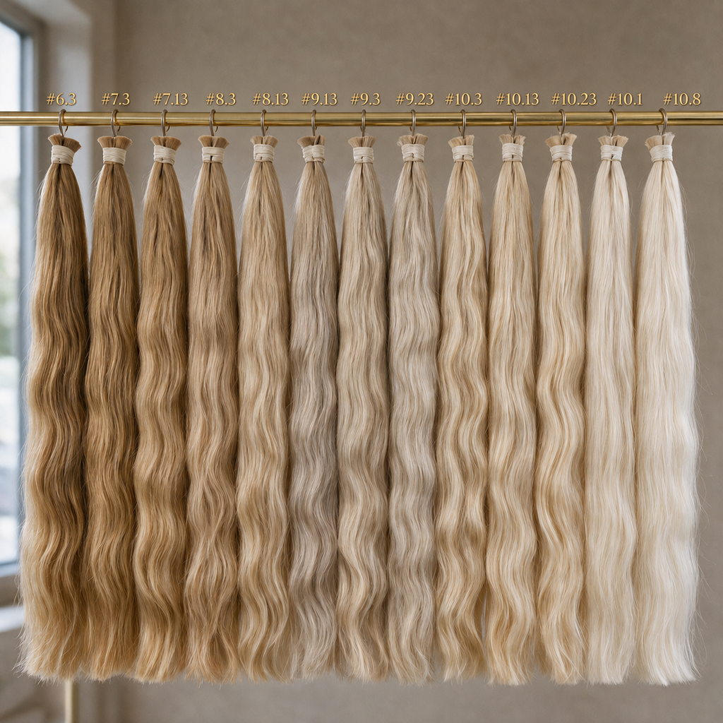 Prémiové evropské vlasy – odstín #10.1 , platinová blond